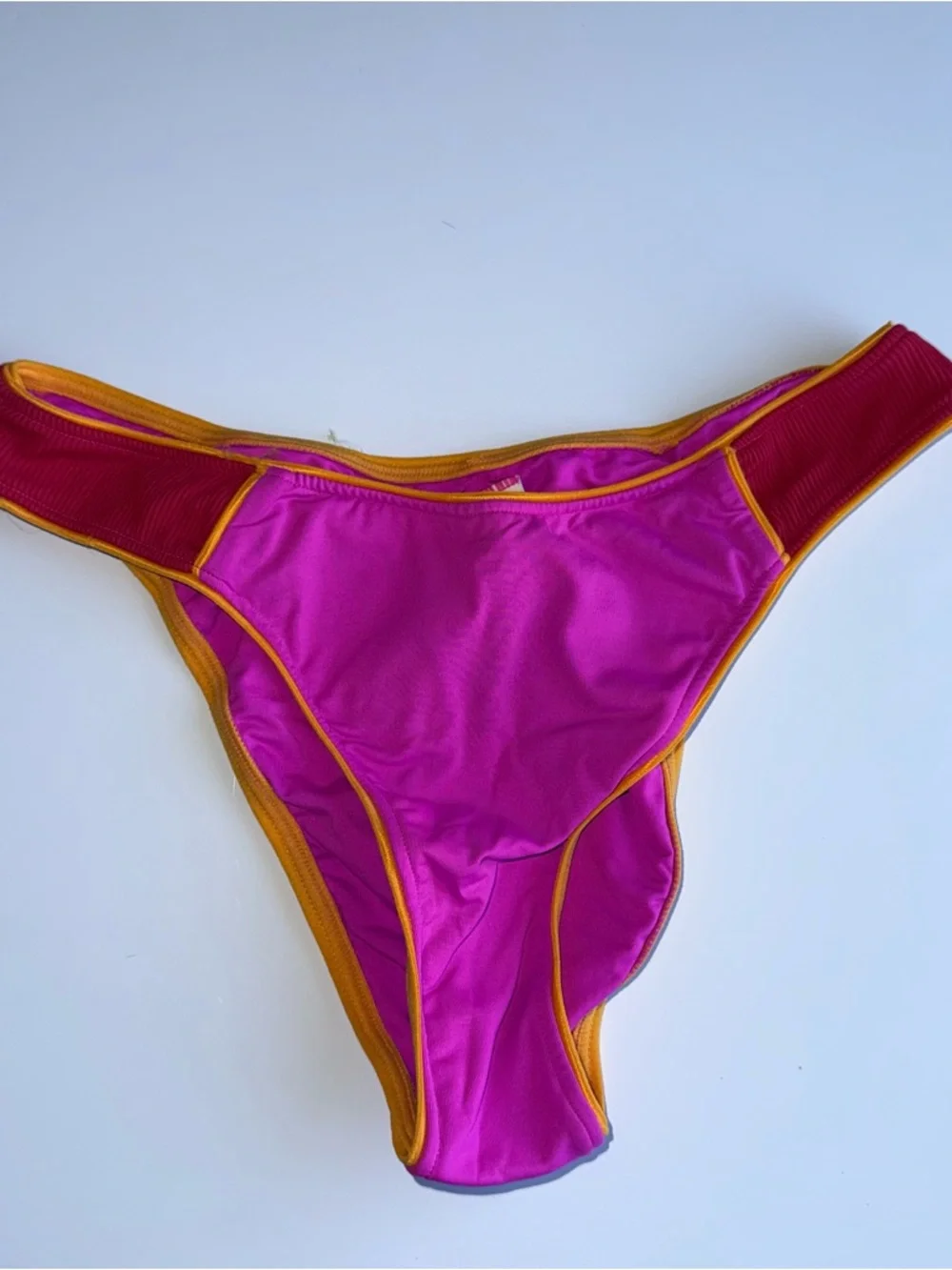 L*SPACE Missy top high cut high waist Miami Beach vacation two piece swimsuit S - Picture 5 of 8